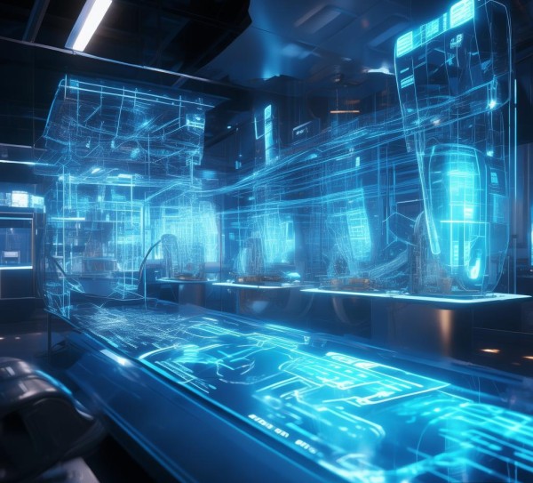 视觉蓝色科技,创新的视觉与科技完美融合 视觉蓝色科技,创新的视觉与科技完美融合